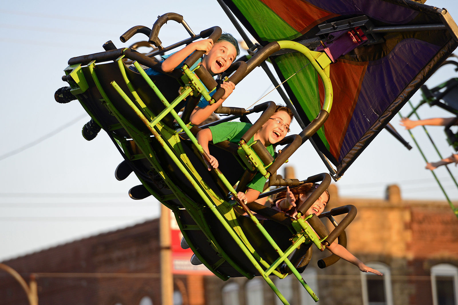 Wild ride at Apple Festival